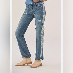 Anthropologie Pilcro Slim Boyfriend Denim Jeans Pants Size 25